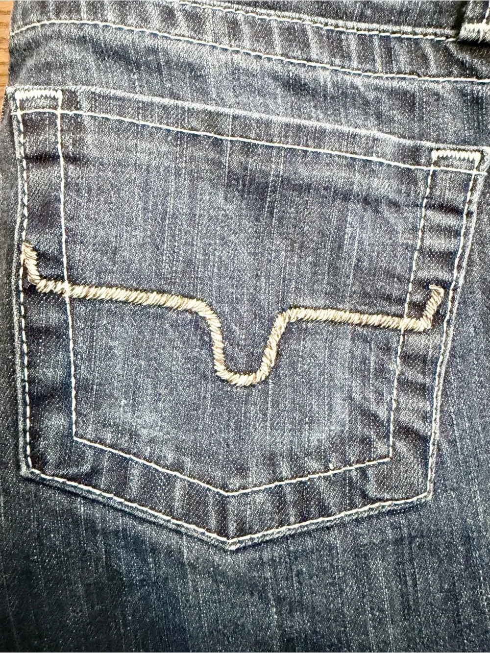 Kimes Ranch Betty blue & black thread